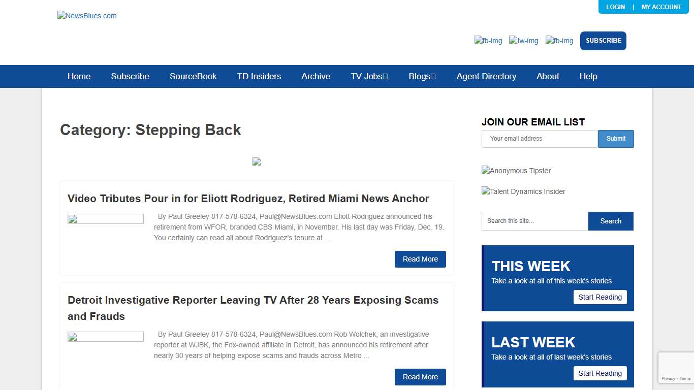 Stepping Back – NewsBlues.com